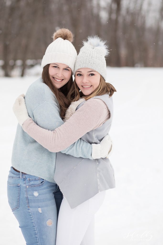 snowy friends session