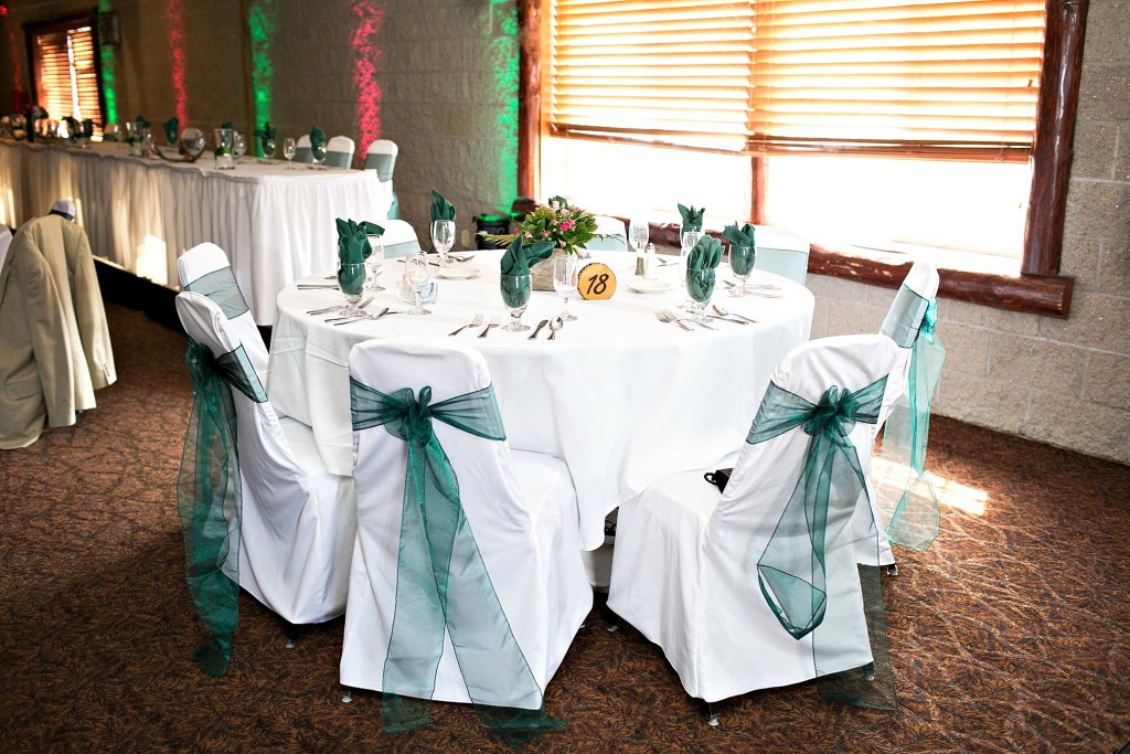 Chair Covers and Linens by I-Do Events & Centerpieces by Create A Scene