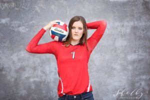 volleyball senior pictures