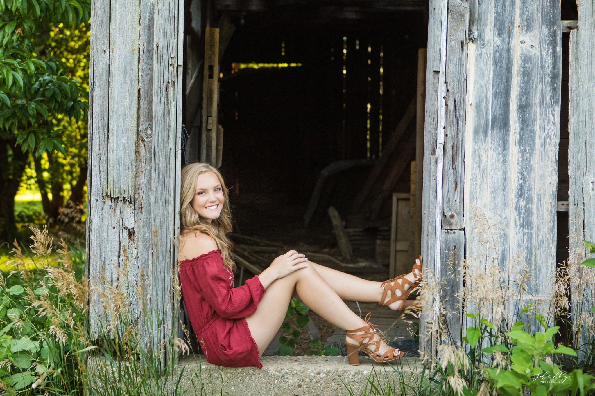 country senior pictures